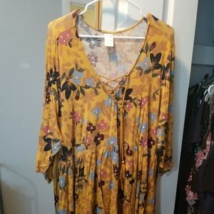 Mustard yellow shirt